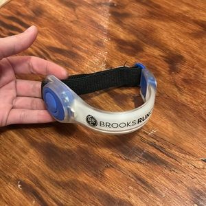Brooks Run Club light up arm band